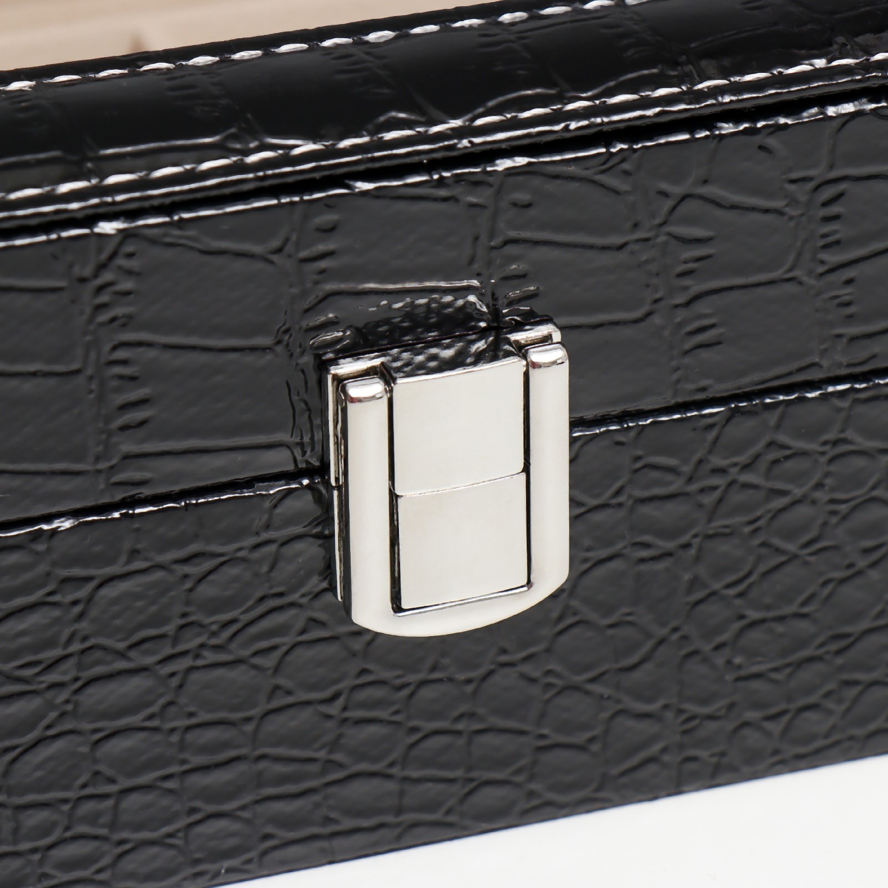 ШКАТУЛКИ Питон черный 6 отд. 4466295 - фото 5